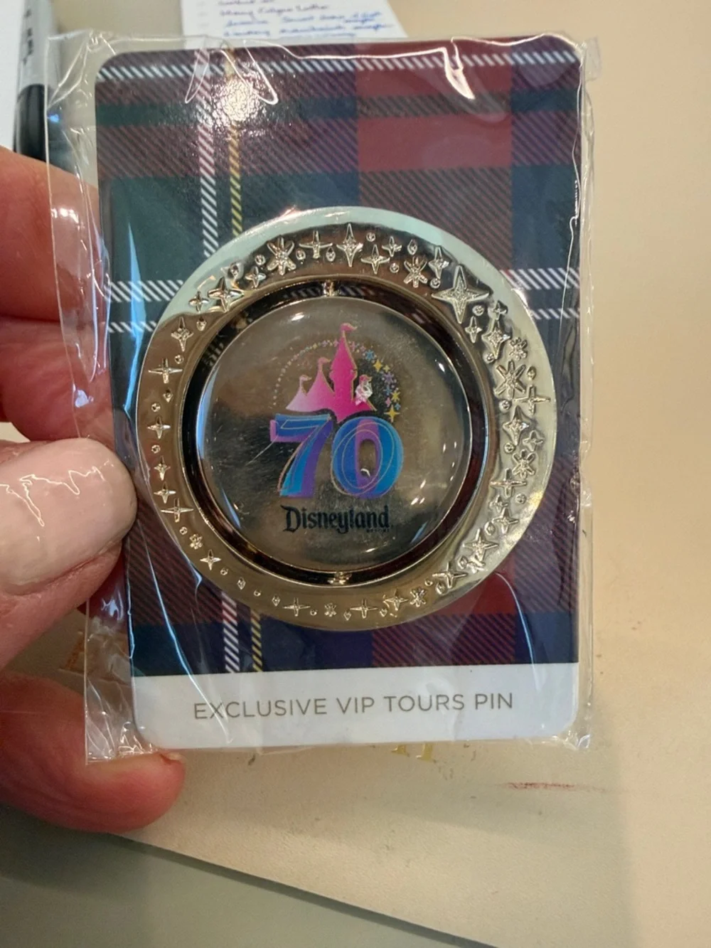 Disney Black Mickey Head VIP Enamel Pin Duo